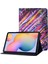 Samsung Galaxy Tab S6 Lite (2024 2022 (2020) Pu Deri Kitap Folyo Desen Baskı Standı Meteor Tablet Kılıfı (Yurt Dışından) 1