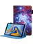 Desen Baskı Kart Tutucu Samsung Galaxy Tab A8 10.5 (2021) SM X200 X205 A8 10.5 (2022) YILDIZLI Gökyüzü Tablet Kılıfı (Yurt Dışından) 1