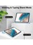 Samsung Galaxy Tab A9 Pu Tpu Akrilik Şeffaf Arka Kalem Yuvası Tablet Kılıfı (Yurt Dışından) 3