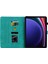 Samsung Galaxy Tab S9 tab S7 tab S8 Pu Deri Tpu Zambak Çiçeği Standı Tablet Kılıfı (Yurt Dışından) 3