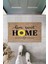 Kapı Önü Paspası Home Sweet Home Papatyalı Desen K 3342 1