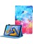Desen Baskı Deri Samsung Galaxy Tab A7 Lite 8.7 (2021) T220 T225 UNIVERSE Kart Tutucu Standı Tablet Kılıfı (Yurt Dışından) 1