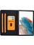 Samsung Galaxy Tab A8 10.5 (2021 2022) SM X205 SM X200 Deri Kart Tutucu Standı Tablet Kılıfı (Yurt Dışından) 2