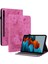 Samsung Galaxy Tab S9 Pu Deri Baskılı Kart Yuvaları Stand Tablet Kılıfı (Yurt Dışından) 1