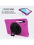 X Shape Pc Tpu El Kayışlı Kombinasyon Samsung Galaxy Tab S6 SM T860 (WI FI) T865 (Lte) Rose Tablet Kılıfı (Yurt Dışından) 2