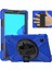 360 Derece Dönebilen Tekme Standı Pc Silikon Ultra Hibrit Tam Vücut Koruyucu Samsung Galaxy Tab A7 Lite 8 7 Inç Tablet Kılıfı (Yurt Dışından) 1