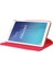 Litchi Tahıl Döner Stand Deri Samsung Galaxy Tab E 9.6 T560 T561 Tablet Kılıfı (Yurt Dışından) 4