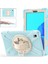 360 Derece Dönebilen Tekme Standı Pc Silikon Ultra Hibrit Tam Vücut Koruyucu Samsung Galaxy Tab A7 Lite Gök beyaz Tablet Kılıfı (Yurt Dışından) 2