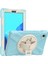 360 Derece Dönebilen Tekme Standı Pc Silikon Ultra Hibrit Tam Vücut Koruyucu Samsung Galaxy Tab A7 Lite Gök beyaz Tablet Kılıfı (Yurt Dışından) 3