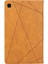 Geometrik Desen Kart Yuvaları Deri Samsung Galaxy Tab A7 Lite 8.7 INÇ T220 T225 Tablet Kılıfı (Yurt Dışından) 3