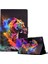 Samsung Galaxy Tab S6 Lite (2024 2022 2020) SM P610 615 Desenli Baskılı Kaplan Deri Flip Tablet Kılıfı (Yurt Dışından) 1