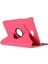 Litchi Doku Döner Stand Deri Samsung Galaxy Tab A 10.1 (2016) T580 T585 ROSE Tablet Kılıfı (Yurt Dışından) 4