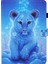 Desen Baskı Kartı Yuvaları Flip Deri Samsung Galaxy Tab A 10.1 (2019) SM T510 T515 LITTLE Tiger Tablet Kılıfı (Yurt Dışından) 2
