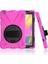 X Shape Pc Tpu Hibrit El Askılı 360 Derece Döner Destek Standısamsung Galaxy Tab A 8.0 (2019) SM T290 SM T295 ROSE Tablet Kılıfı (Yurt Dışından) 2