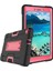Darbeye Dayanıklı Çizilmez Dayanıklı Samsung Galaxy Tab A 8.0 (2019) Kick Standlı T290 T295 SIYAH Tablet Kılıfı (Yurt Dışından) 3