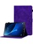 Samsung Galaxy Tab A 10.1 (2016) T580 Akıllı Baskı Desenli Deri Toz Geçirmez Kart Yuvalı Stand Tablet Kılıfı (Yurt Dışından) 1