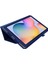 Samsung Galaxy Tab S6 Lite (2020 2022 2024) Litchi Texture Deri İnce Katlanır Stand Koruyucu Tablet Kılıfı (Yurt Dışından) 4