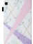 Desen Deri Kart Tutucu Standı Samsung Galaxy Tab S6 Lite (2020) P615 P610 (2022 2024) TAŞ Tahıl Tablet Kılıfı (Yurt Dışından) 3