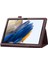 Samsung Galaxy Tab A8 10.5 (2021 2022) Litchi Doku Otomatik Uyandırma uyku Pu Deri Koruyucu Tablet Kılıfı (Yurt Dışından) 3