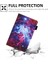 Desen Baskı Standı Deri Koruyucu Samsung Galaxy Tab A7 Lite 8.7 (2021) T220 T225 UNIVERSE Tablet Kılıfı (Yurt Dışından) 2