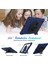 Samsung Galaxy Tab A8 10.5 (2021 2022) Silikon Pc Döner Sağlam Lacivert Tablet Kılıfı (Yurt Dışından) 2