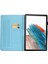 Samsung Galaxy Tab A8 10.5 (2021 2022) Pu Deri Baskı Smart Folio Kart Yuvalı Kalemlik Orman Standlı Dikiş Tablet Kılıfı (Yurt Dışından) 2