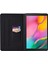 Samsung Galaxy Tab A 10.1 (2019) T510 T515 Ayarlanabilir Stand Pu Deri Desen Baskı Kartı Tutucu Drop Proof Kafatası Tablet Kılıfı (Yurt Dışından) 2