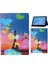 Samsung Galaxy Tab A9 Desen Baskı Kartı Yuvaları Kule Tablet Kılıfı (Yurt Dışından) 1