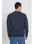 Regular Fit Normal Kesim Bisiklet Yaka Antrasit Sweatshirt 4