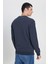 Regular Fit Normal Kesim Bisiklet Yaka Antrasit Sweatshirt 5