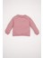 Kız Bebek Bisiklet Yaka Baskılı İçi Yumuşak Tüylü Sweatshirt D7207A524WN 5