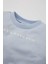Kız Bebek 2'li Takım Bisiklet Yaka Baskılı Sweatshirt Jogger Eşofman Altı D0814A524AU 3