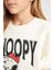 Kız Çocuk Snoopy Oversize Geniş Kalıp Bisiklet Yaka Sweatshirt D2824A824WN 5