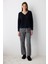 Alia Dark Siyah Sweatshirt Pijama Üstü 1