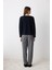 Alia Dark Siyah Sweatshirt Pijama Üstü 5