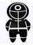 Squıd Game Sticker 10*15 cm 1