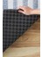 Sare By Frame Gray Yıkanabilir Kaymaz Taban 100X300 cm Salon Mutfak Halısı Yolluk Kilim 7