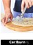 Premium Paslanmaz Çelik Dayanıklı Duvara Asılabilir Süper Keskin Çift Başlıklı Pizza Hamur Bıçağı 4