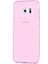 Samsung Galaxy S6 (G920) Kılıf Soft Silikon Şeffaf-Pembe Arka Kapak 1