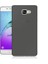 Samsung Galaxy A5 2016 (A510) Kılıf Soft Silikon Şeffaf-Siyah Arka Kapak 1