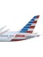 1/130 Ölçekli American Airlines Boeing 787 Model Uçak 3