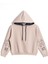 Kapüşonlu Uzun Kol Taş Renk Kız Çocuk Sweatshirt 1