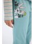 Kız Çocuk Looney Tunes Regular Fit Uzun Kollu Üst Uzun Alt Pijama Takımı D6062A824AU 5