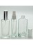 20 Adet Boş Cam Parfüm Şişe, 50 Ml, Oval Dikdörtgen Model, Şeffaf, Metal Valf Ve Kapak 3