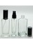 20 Adet Boş Cam Parfüm Şişe, 50 Ml, Oval Dikdörtgen Model, Şeffaf, Metal Valf Ve Kapak 4