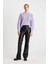 Regular Fit Bisiklet Yaka Selanik Kumaş Basic Düz Triko Kazak H6905AZ24WN 2