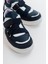 Erkek Çocuk Lacivert Deri Ortopedik Destekli Çocuk Sneaker Ayakkabı 1