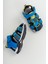 Unisex Çocuk Sax Mavi Deri Ortopedik Outdoor Çocuk Sandalet 4