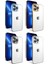 - Apple iPhone 12 Pro - Kılıf Kamera Korumalı Renkli Çerçeveli Garaj Kapak - Siyah 3