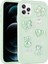 - Apple iPhone 12 Pro Max - Kılıf Kabartma Figürlü Parlak Toys Silikon Kapak - Açık Yeşil 1